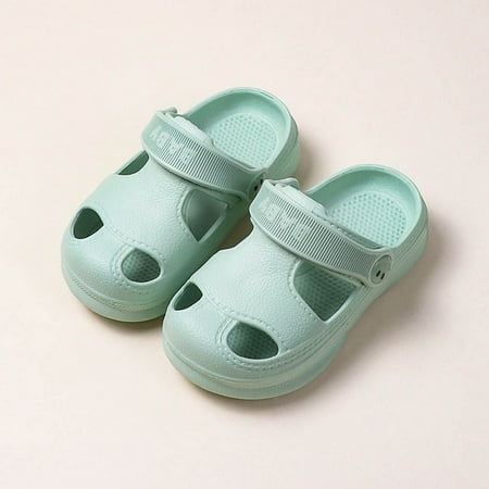 Boy 1 -5 Years Soft Children s Shoes Non -slip Beach Sandal Casual Slippers Baby Hole Shoes Children Sandals LIGHT GREEN 13CM
Boy 1 -5 Years Soft Children s Shoes Non -slip Beach Sandal Casual Slippers Baby Hole Shoes Children Sandals LIGHT GREEN 13CM