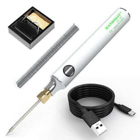 GLFSIL USB Charging Soldering Iron 5V 8-10W Adjustable Temperature Soldering Iron Kit
GLFSIL USB Charging Soldering Iron 5V 8-10W Adjustable Temperature Soldering Iron Kit