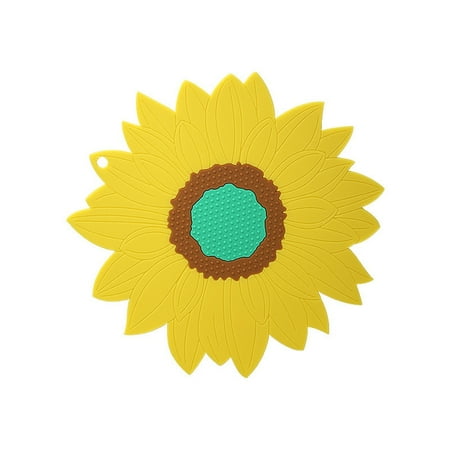 UDIYO Tableware Mat Tableware Mat Anti-skid Heat Insulation Cartoon Style Sunflower Hot Pot Holder for Countertop
UDIYO Tableware Mat Tableware Mat Anti-skid Heat Insulation Cartoon Style Sunflower Hot Pot Holder for Countertop