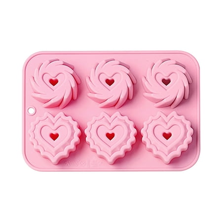 Ekeka New Arrivals Soft Silicone Muffin Pan Baking 6 Compartments Heart Swirl Fondant Home Kitchen
Ekeka New Arrivals Soft Silicone Muffin Pan Baking 6 Compartments Heart Swirl Fondant Home Kitchen
