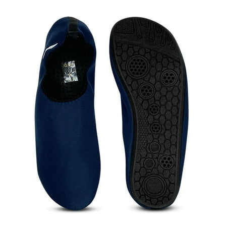 NORTY Mens Barefoot Water Shoes Adult Male Pool Skins Navy 9