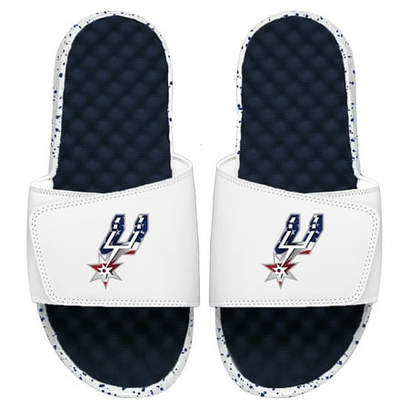 Men s ISlide Navy/White San Antonio Spurs Americana Slide Sandals