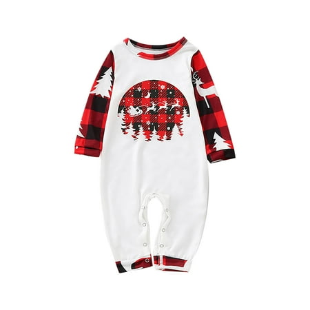 KEJIG Stylish Christmas Baby Matching Pajamas Set Pjs For Family Set Red Plaid Top And Long Pants Sleepwear Sets
KEJIG Stylish Christmas Baby Matching Pajamas Set Pjs For Family Set Red Plaid Top And Long Pants Sleepwear Sets