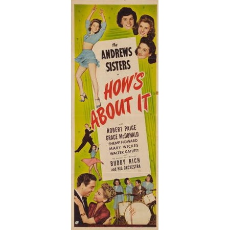 Hows About It Insert Movie Poster 14x36