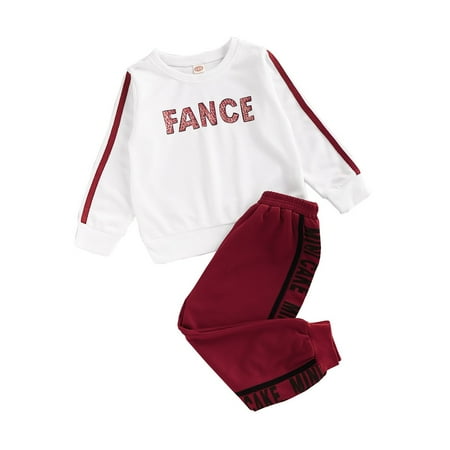 OLLUISNEO Infant Baby Girls Pants Outfits 18 Months Winter Clothes 24 Months Casual Letter Print Long Sleeve Top Pants 2 PCS Set White Red
OLLUISNEO Infant Baby Girls Pants Outfits 18 Months Winter Clothes 24 Months Casual Letter Print Long Sleeve Top Pants 2 PCS Set White Red