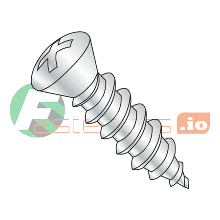#10 x 1 Type AB Self-Tapping Screws / Phillips / Oval Head / Steel / Zinc / #6 Head / #6 Head (Quantity: 5 000 pcs)
#10 x 1 Type AB Self-Tapping Screws / Phillips / Oval Head / Steel / Zinc / #6 Head / #6 Head (Quantity: 5 000 pcs)
