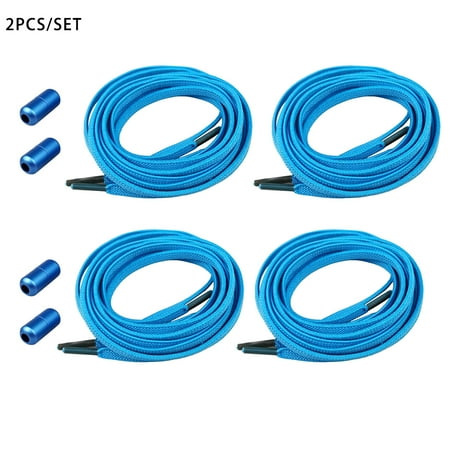 4pcs For Trainers Portable Without Ties With Buckles Sneakers Elastic Shoelaces