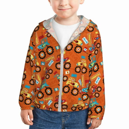 Gaeub Monster Truck Truck Cartoon Print Athletic Sun Protection Hoodie for Kids Long Sleeve Outdoor UV Shirt Running Fishing Top for Boys Girls-4 Years
Gaeub Monster Truck Truck Cartoon Print Athletic Sun Protection Hoodie for Kids Long Sleeve Outdoor UV Shirt Running Fishing Top for Boys Girls-4 Years