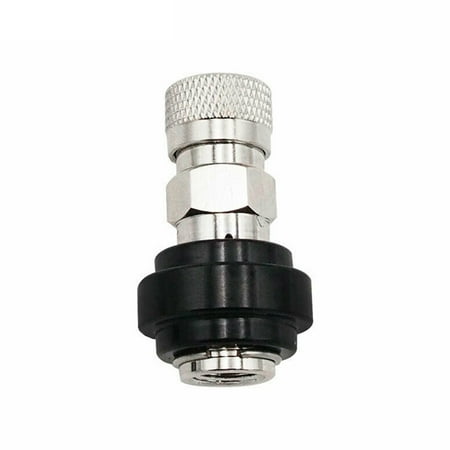 PCP Coil Remote Hose Stainless Steel Slide Check With Quick Disconnect