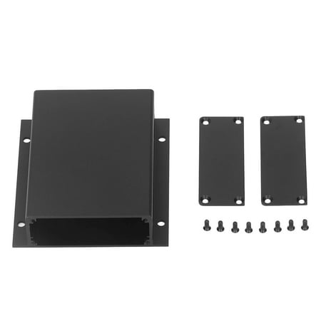 Aluminum Alloy Enclosure DIY Instrument Box Sandblasted Oxidized Black Lightweight Wide Usage Sealing For Power
Aluminum Alloy Enclosure DIY Instrument Box Sandblasted Oxidized Black Lightweight Wide Usage Sealing For Power
