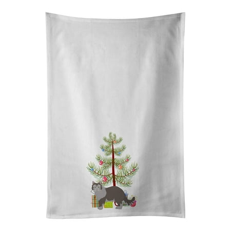 Siberian Forest #1 Cat Merry Christmas White Kitchen Towel Set of 2 19 in x 28 in
Siberian Forest #1 Cat Merry Christmas White Kitchen Towel Set of 2 19 in x 28 in