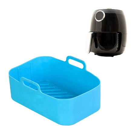Gecorid Reusable Silicone Air Fryer Pots Silicone Baskets for Air Fryer Non-Stick Heat Resistant Easy Cleaning Rectangle Food Safe Oven Liners for Frying Baking handy
Gecorid Reusable Silicone Air Fryer Pots Silicone Baskets for Air Fryer Non-Stick Heat Resistant Easy Cleaning Rectangle Food Safe Oven Liners for Frying Baking handy