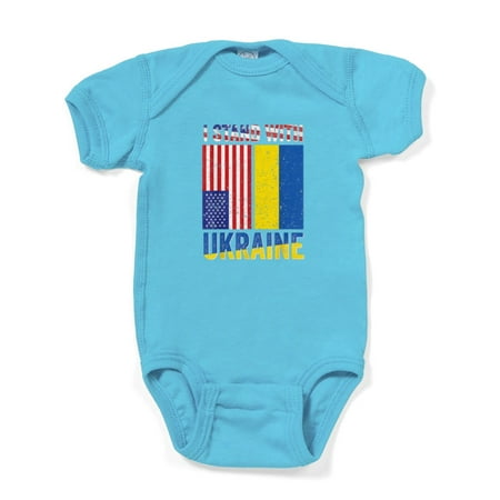 CafePress - I Stand With Ukraine Support Ukrainian A Body Suit - Cute Infant Bodysuit Baby Romper
CafePress - I Stand With Ukraine Support Ukrainian A Body Suit - Cute Infant Bodysuit Baby Romper