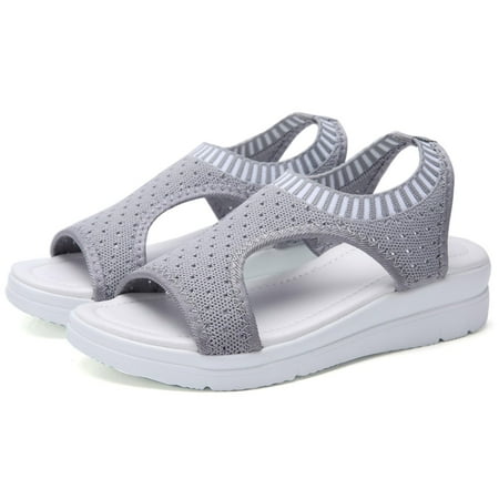 Zanvin Women s Shoes on Clearance up to 30% off Womens Wedge Sandals New Fish Mouth Shoes Large Size Wedge Sports Sandals Thick Sole Casual Shoes Gray 41
Zanvin Women s Shoes on Clearance up to 30% off Womens Wedge Sandals New Fish Mouth Shoes Large Size Wedge Sports Sandals Thick Sole Casual Shoes Gray 41