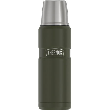 Thermos Stainless King Vacuum Insulated Stainless Steel Beverage Bottle 16oz Matte Army Green
Thermos Stainless King Vacuum Insulated Stainless Steel Beverage Bottle 16oz Matte Army Green