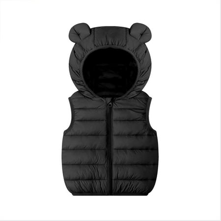 Esaierr Kids Baby Toddler Winter Down Cotton Vest for Boys Girls 1-5T Padded Puffer Down Vest Sleeveless Jacket with Hoodie
Esaierr Kids Baby Toddler Winter Down Cotton Vest for Boys Girls 1-5T Padded Puffer Down Vest Sleeveless Jacket with Hoodie