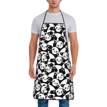 Tideii Seamless Pattern Cute Panda for Tie-up Apron Unisex Waterproof and Stain-Resistant Bib Apron for Kitchen Garden Painting
Tideii Seamless Pattern Cute Panda for Tie-up Apron Unisex Waterproof and Stain-Resistant Bib Apron for Kitchen Garden Painting