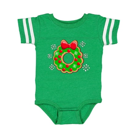 Inktastic Christmas Wreath Cookie with Snowflakes Gift Baby Boy or Baby Girl Bodysuit
Inktastic Christmas Wreath Cookie with Snowflakes Gift Baby Boy or Baby Girl Bodysuit