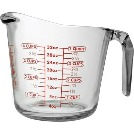 anchor hocking 4 cup decorated glass measuring cup walmart com anchor hocking 4 cup decorated glass measuring cup walmart com