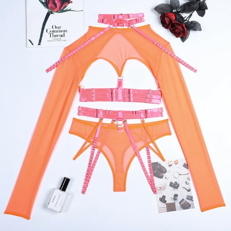 POROPL Lingerie For Women Valentine S Day Basic High Neck Embroidery Fashion Girl Three-Piece Buckle Nightdress For Women
POROPL Lingerie For Women Valentine S Day Basic High Neck Embroidery Fashion Girl Three-Piece Buckle Nightdress For Women