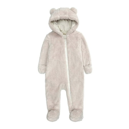SUWHWEA Toddler Baby Boys Girls Plush Cute Bear Ears Winter Thick Warm Jumpsuit Romper Toddler Clothes 2022 Christmas Early Access 50% Deals
SUWHWEA Toddler Baby Boys Girls Plush Cute Bear Ears Winter Thick Warm Jumpsuit Romper Toddler Clothes 2022 Christmas Early Access 50% Deals