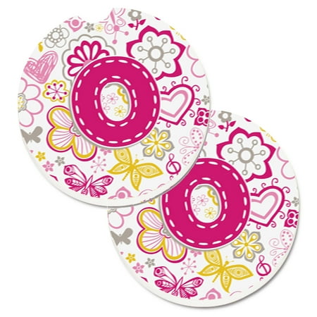 Carolines Treasures CJ2005-OCARC Letter O Flowers and Butterflies Pink Set of 2 Cup Holder Car Coasters Large
Carolines Treasures CJ2005-OCARC Letter O Flowers and Butterflies Pink Set of 2 Cup Holder Car Coasters Large
