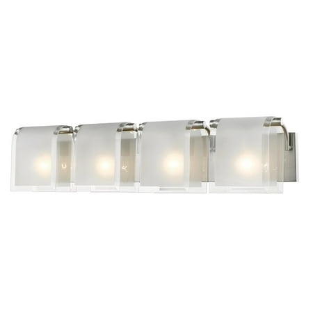Bathroom Vanity 4 Light With Brushed Nickel Finish Steel Candelabra Base Bulb 31 inch 240 Watts
Bathroom Vanity 4 Light With Brushed Nickel Finish Steel Candelabra Base Bulb 31 inch 240 Watts