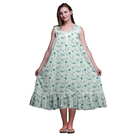 Bimba White19 Ocean Whale & Starfish Cotton Nightgowns For Women Mid-Calf Printed Sleepwear Night Dress XX-Large
Bimba White19 Ocean Whale & Starfish Cotton Nightgowns For Women Mid-Calf Printed Sleepwear Night Dress XX-Large