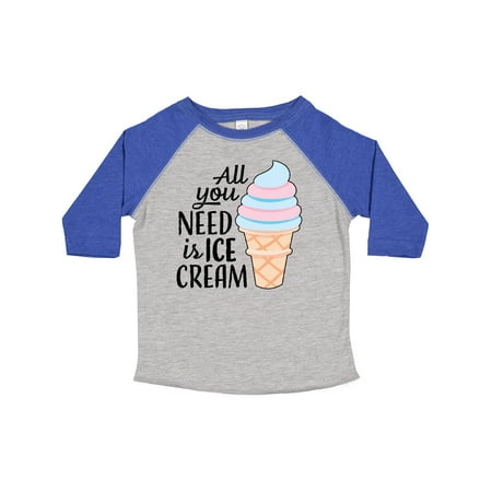 Inktastic All You Need is Ice Cream with Ice Cream Cone Gift Toddler Boy or Toddler Girl T-Shirt
Inktastic All You Need is Ice Cream with Ice Cream Cone Gift Toddler Boy or Toddler Girl T-Shirt