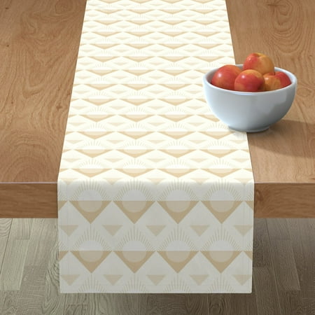 Cotton Sateen Table Runner 108 - Modern Geometric Diamond Simple Neutral Warm Print Custom Table Linens by Spoonflower
Cotton Sateen Table Runner 108 - Modern Geometric Diamond Simple Neutral Warm Print Custom Table Linens by Spoonflower