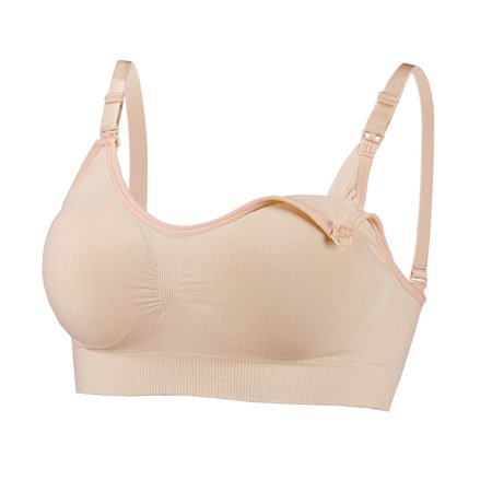 Cuteam Bra Maternity Bra Solid Color Nursing Bralette Soft Wireless Padded Nursing Brassiere Underwear for Pregnant Women
Cuteam Bra Maternity Bra Solid Color Nursing Bralette Soft Wireless Padded Nursing Brassiere Underwear for Pregnant Women
