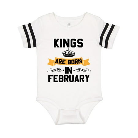 Inktastic Kings Are Born in February Gift Baby Boy or Baby Girl Bodysuit
Inktastic Kings Are Born in February Gift Baby Boy or Baby Girl Bodysuit
