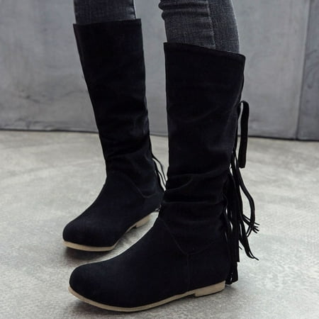 eczipvz Womens Shoes Boots for Women Women s Autumn And Winter European And American Retro Fashion Tassel Round Women Boots Size 11 Wide Width And Wide Calf Black-9
eczipvz Womens Shoes Boots for Women Women s Autumn And Winter European And American Retro Fashion Tassel Round Women Boots Size 11 Wide Width And Wide Calf Black-9