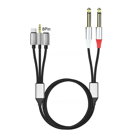 Yesbay 3-in-1 Audio Cord Plug-Play Portable Universal Braided Audio Cable Headphone Splitter Adapter Office Supplies
Yesbay 3-in-1 Audio Cord Plug-Play Portable Universal Braided Audio Cable Headphone Splitter Adapter Office Supplies