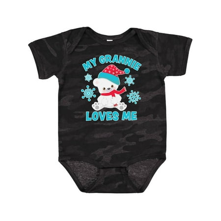 Inktastic Polar Bear My Grannie Loves Me in Santa Hat with Snowflakes Gift Baby Boy or Baby Girl Bodysuit
Inktastic Polar Bear My Grannie Loves Me in Santa Hat with Snowflakes Gift Baby Boy or Baby Girl Bodysuit