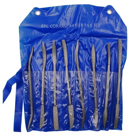 Sofullue 8-Piece File Set Multi-shapes Files- Kit Carbon Structural Steel for Ideal Wooden Hand Tool for Woodwork Hobbies Carpent
Sofullue 8-Piece File Set Multi-shapes Files- Kit Carbon Structural Steel for Ideal Wooden Hand Tool for Woodwork Hobbies Carpent