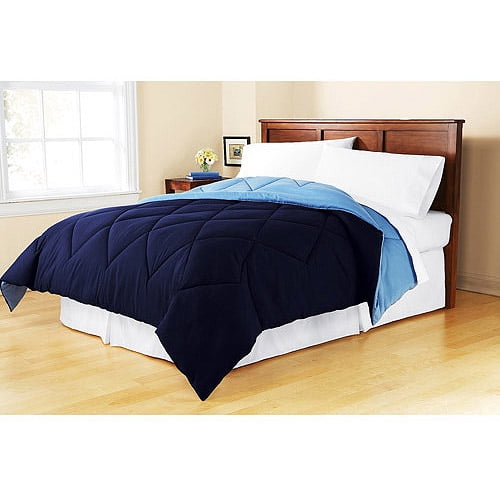 Mainstays Twin or Twin XL Reversible Comforter, 1 Each
