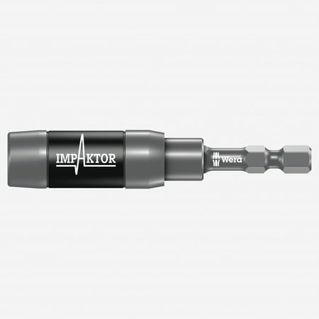 Wera 057676 Impaktor Bit Holder with retaining ring and magnet