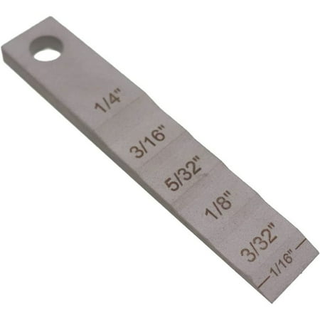 B&B Pipe 2130 Stepped Pipe Wedge (Small) 34 Width x 4 Length for Pipe Fitting Welding