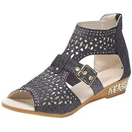 Cute Sandals for Women Dressy Crystal Flat Set with Strap Hollow Out Open Toe Flip Flops Casual Slim Roman Shoes
Cute Sandals for Women Dressy Crystal Flat Set with Strap Hollow Out Open Toe Flip Flops Casual Slim Roman Shoes