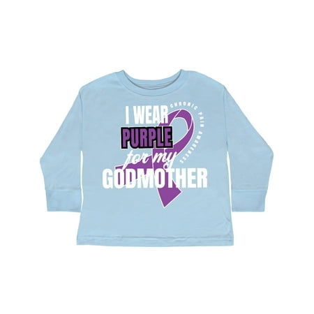 Inktastic Chronic Pain I Wear Purple For My Godmother Gift Toddler Boy or Toddler Girl Long Sleeve T-Shirt
Inktastic Chronic Pain I Wear Purple For My Godmother Gift Toddler Boy or Toddler Girl Long Sleeve T-Shirt