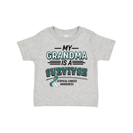 Inktastic My Grandma is a Survivor Cervical Cancer Awareness Boys or Girls Toddler T-Shirt
Inktastic My Grandma is a Survivor Cervical Cancer Awareness Boys or Girls Toddler T-Shirt