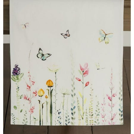 Maison d Hermine Botanical Fresh Table Runner