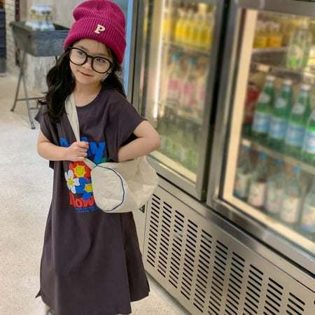SYNPOS 2-8Y Dress Summer Baby Fashion Street Style Loose Short-Sleeved Flower Print
SYNPOS 2-8Y Dress Summer Baby Fashion Street Style Loose Short-Sleeved Flower Print