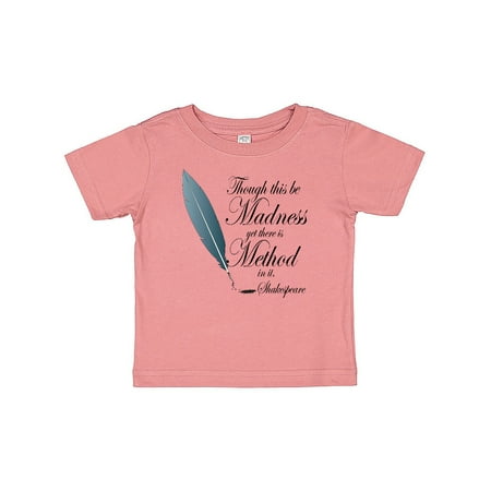 Inktastic Shakespeare Hamlet Madness Gift Baby Boy or Baby Girl T-Shirt
