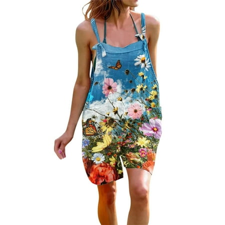 SELONE Womens Jumpsuits Dressy Casual Short Summer Loose Fit Pants Sleeveless Ladies Travel Comfortable 2023 Vacation Womens Jumpers and Rompers Casual Strap Elasticity with Pockets Dark Blue S
SELONE Womens Jumpsuits Dressy Casual Short Summer Loose Fit Pants Sleeveless Ladies Travel Comfortable 2023 Vacation Womens Jumpers and Rompers Casual Strap Elasticity with Pockets Dark Blue S