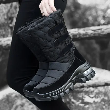 Women‘s High Top Outdoor Snow Boots Comfortable Soft Snow Boots Warm & Waterproof Thermal Insulated Snow Shoes Women‘s Footwear
Women‘s High Top Outdoor Snow Boots Comfortable Soft Snow Boots Warm & Waterproof Thermal Insulated Snow Shoes Women‘s Footwear