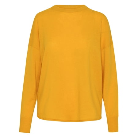 360 CASHMERE Woman Maglia Cecilia In Cashmere Gialla