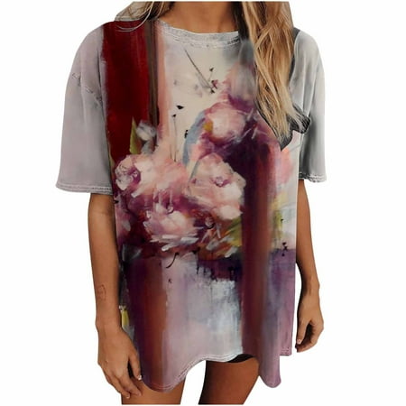 Long Sleeve Shirts for Women Long Sleeve Crop Top Women s Vintage Drop Short Sleeves Printed Pattern Casual Short Sleeve Tops Blouse Going Out Tops Clearance 2022 Square Neck Tops for Women Red S 
Long Sleeve Shirts for Women Long Sleeve Crop Top Women s Vintage Drop Short Sleeves Printed Pattern Casual Short Sleeve Tops Blouse Going Out Tops Clearance 2022 Square Neck Tops for Women Red S