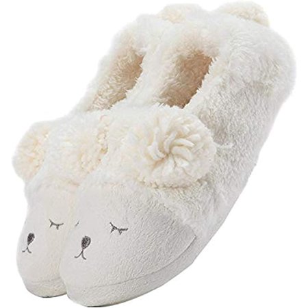 CoCopeanut Women s Slippers Cute Sheep Slippers Cartoon Animal Slippers Furry Slippers Winter Slippers Warm Home Slippers
CoCopeanut Women s Slippers Cute Sheep Slippers Cartoon Animal Slippers Furry Slippers Winter Slippers Warm Home Slippers